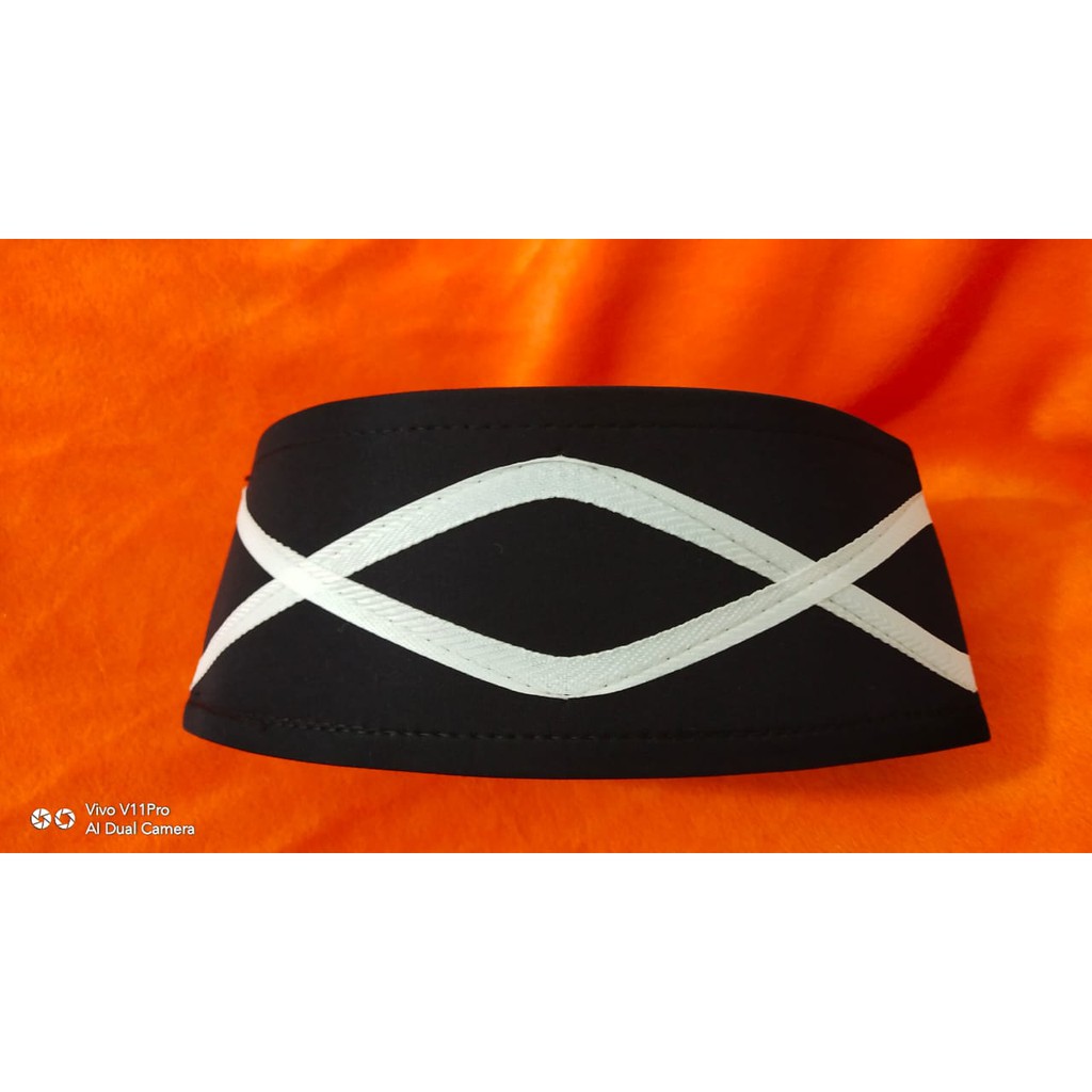 Peci Hitam Pita/Best Seller/Harga Grosir/Bisa Bayar di Tempat