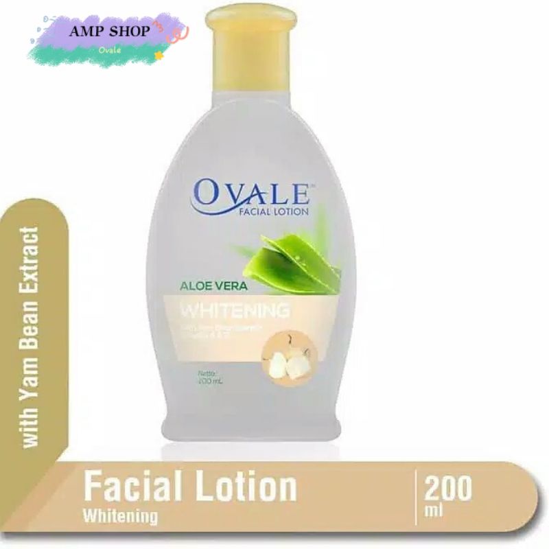 Ovale facial lotion pembersih &amp; penyegar 200ml