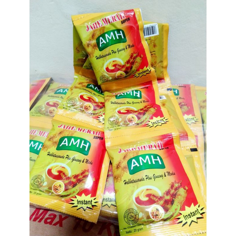 

Jahe Merah AMH Sachet