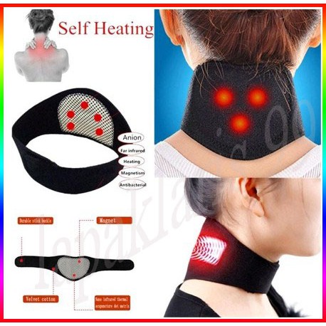 Alat Terapi Leher Magnetik Sabuk Tourmaline Leher Magnetik