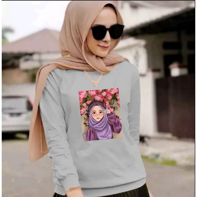 COD/DS/BAJU SWEATER HIJAB 3 (M-L-XL)