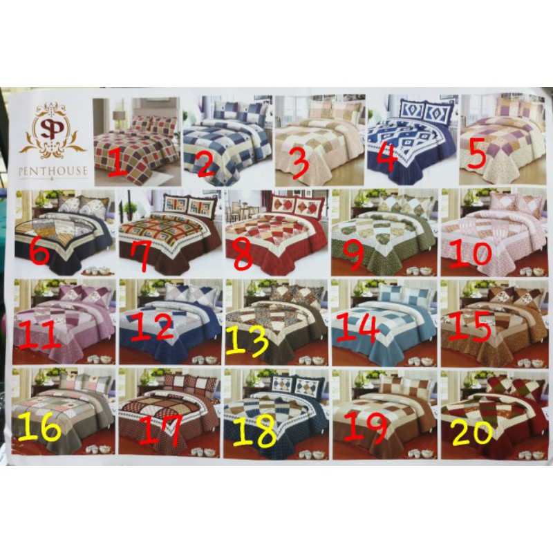 Bedcover Quilt Shabby