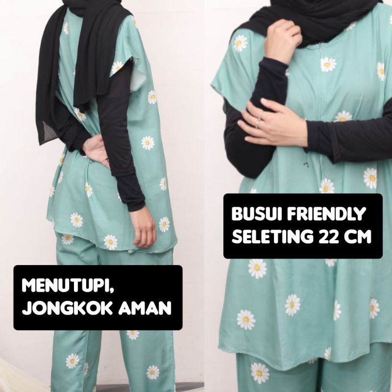 PIYAMA RAYON PAJAMAS BAJU TIDUR  SETELAN RAYON ADEM