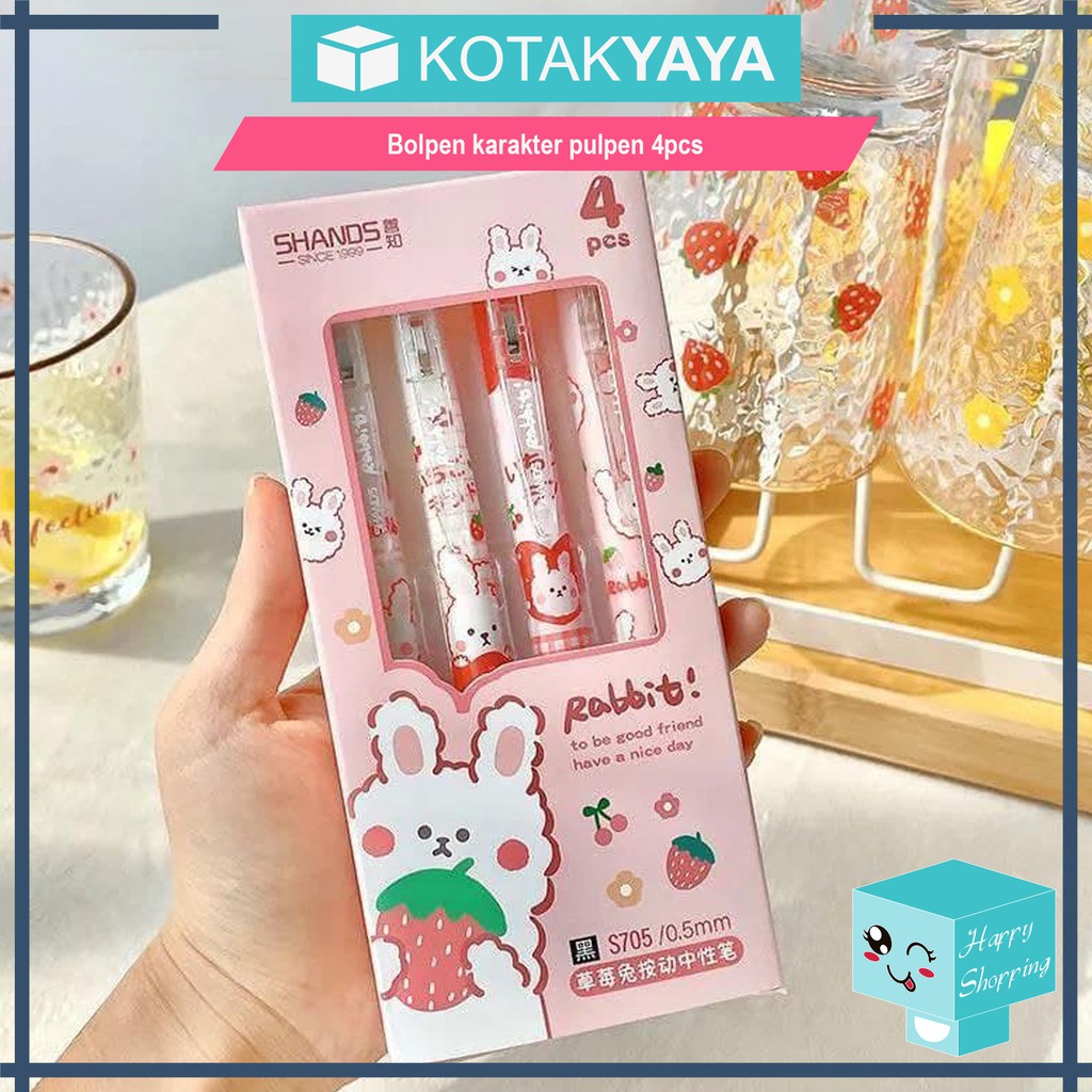 

bolpen karakter pulpen 4pcs