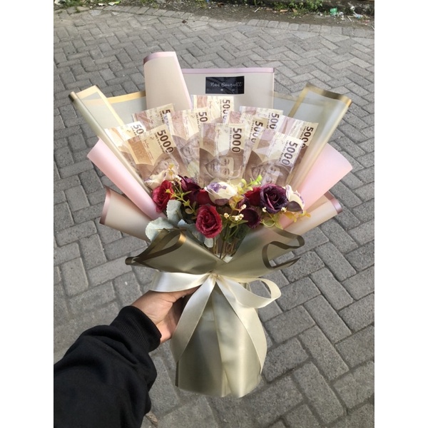 Buket uang/ money bouquet/ buket uang 5000