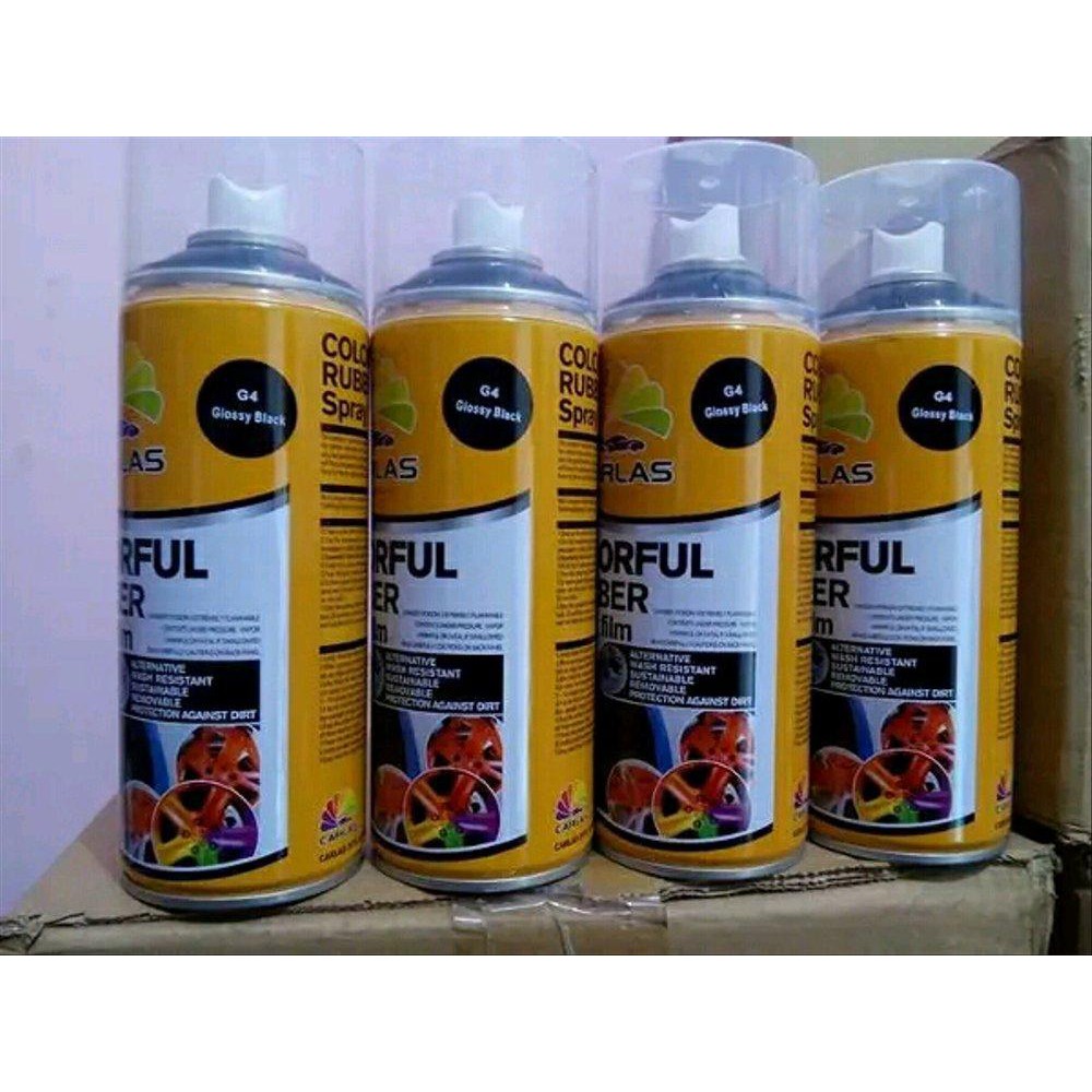 

carlas rubber paint BLACK GLOSSY