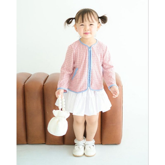 MAUME JACKET | Jaket Anak Perempuan | Outer Anak | Atasan Anak Perempuan | Jaket Knit Anak