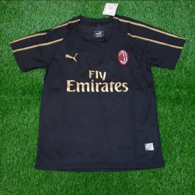 JERSEY BOLA AC MILAN TRAINING 2019 GRADE ORI