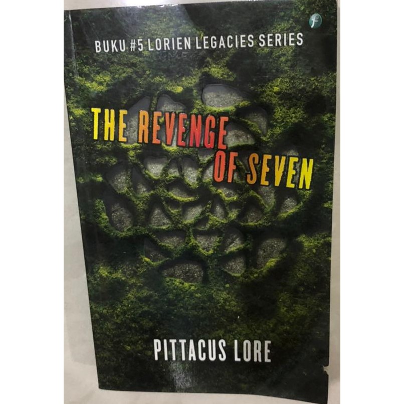 The Revenge of Seven, novel bekas