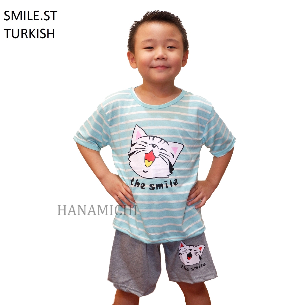 Hanamichi SMILE.ST Setelan Anak Lengan Pendek