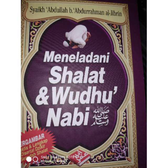 Buku Meneladani Sifat Shalat Dan Wudhu Nabi صل الله عليه وسلم Pedoman Sholat Shopee Indonesia