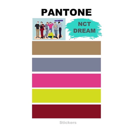 

Sticker Pantone Kpop - 002