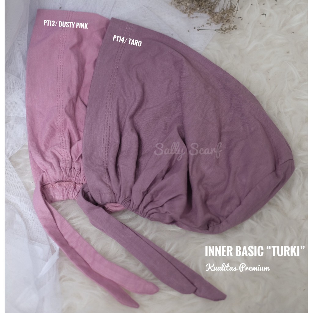 Inner Basic Turki kaos / Ciput Polos Tali premium