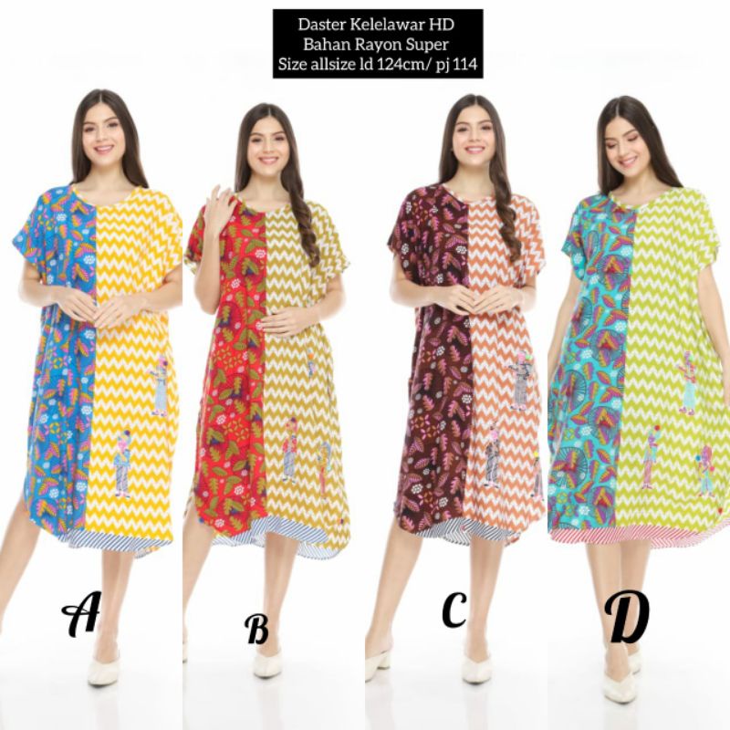 Daster Kelelawar Tejo Floris ORI Hargo Dumilah Murah Adem Nyaman