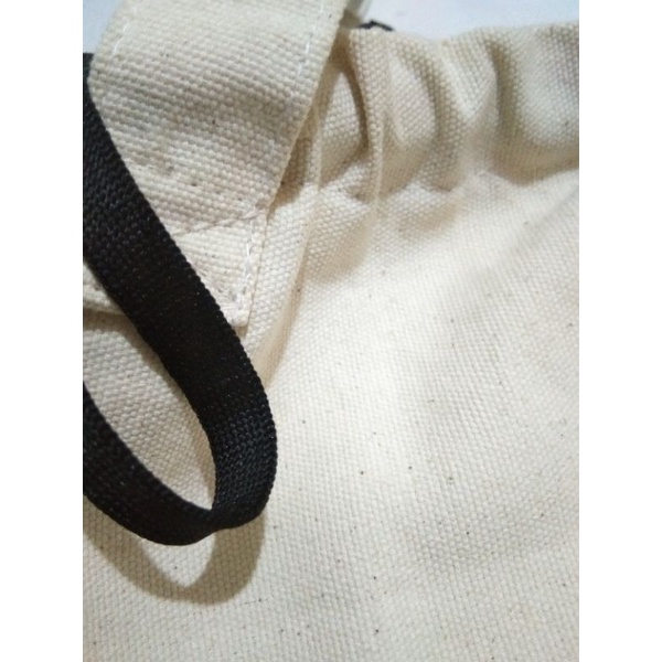 Totebag Kanvas Premium Tebal /totebag premium wanita / tote bag kanvas tebal -tas serut wanita