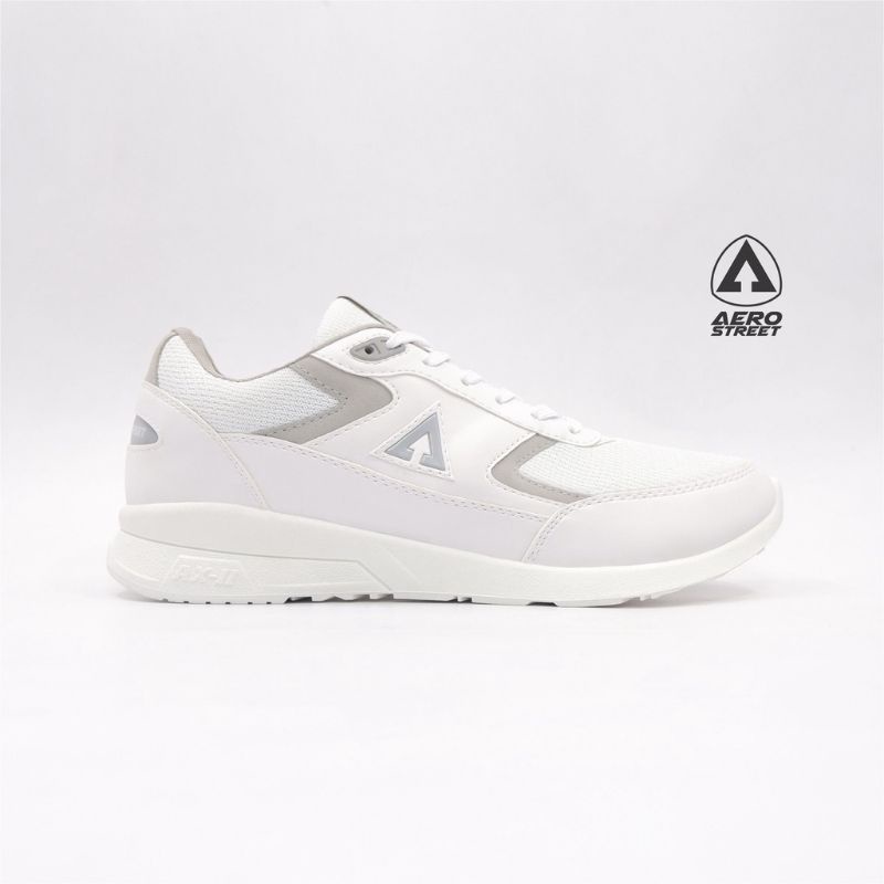 Aerostreet 36-45 Osaka Putih - Sepatu Sneakers Casual Pria Wanita Aero Street