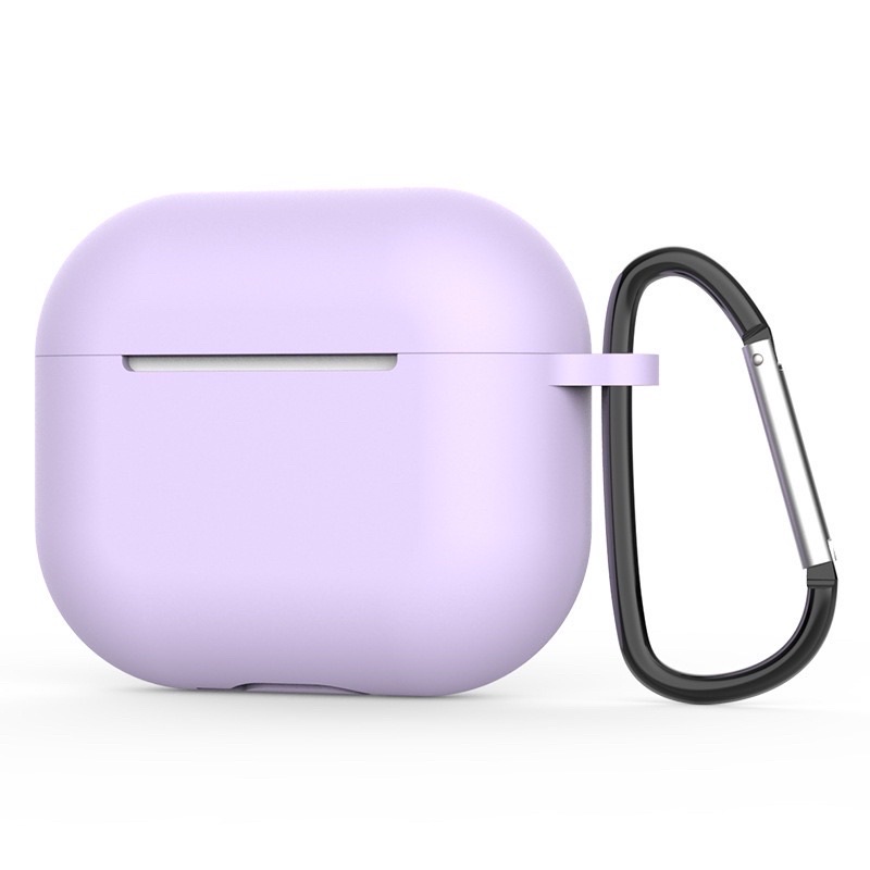 Casing Apple AirPods PRO Case silikon with Hook Gantungan Kunci LED