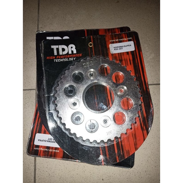 GIR GEAR BELAKANG REVO ABSOLUTE BLADE KHARISMA SUPRAX125 TDR 420-39T
