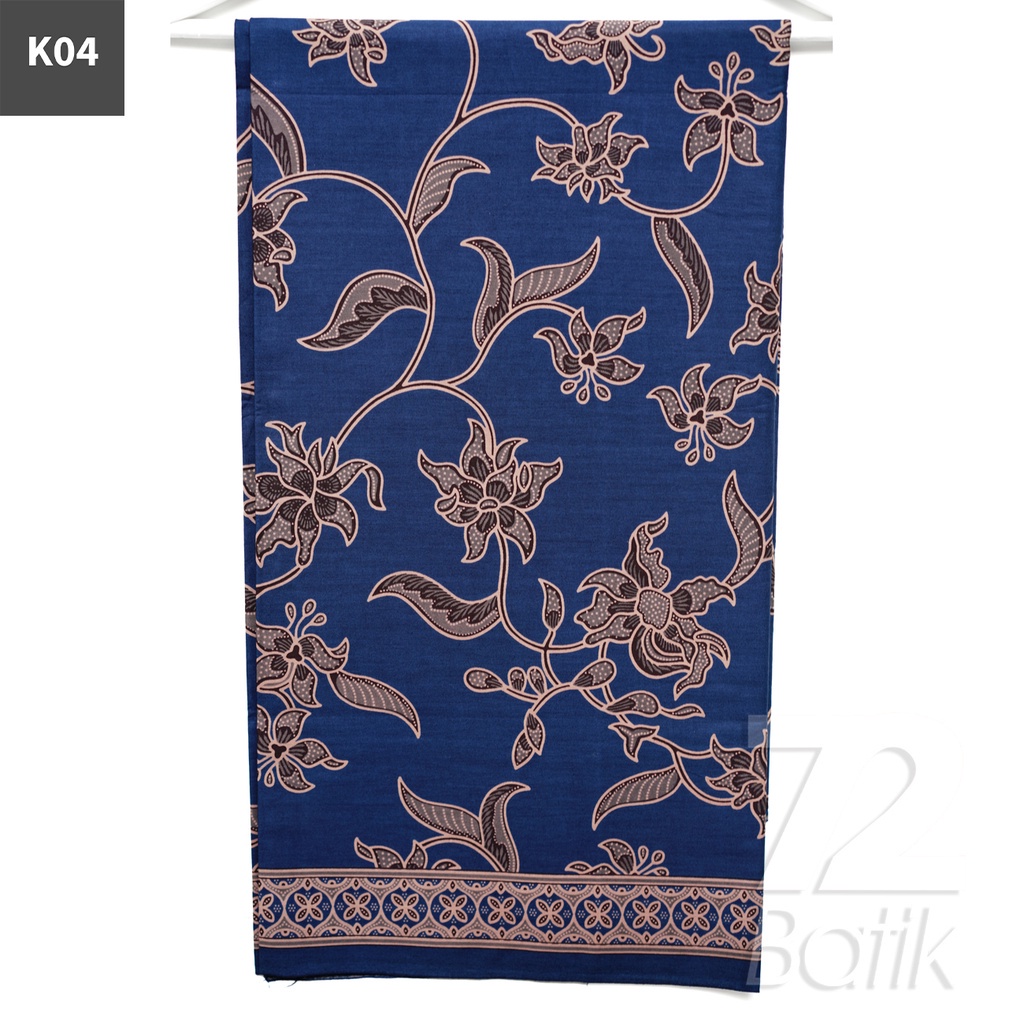 KAIN BATIK PREMIUM Bahan Katun Motif Kembang Mulyo Warna Merah 721205 Cap 72 Jarik Jarit Samping Kebat Panjang Batik Katun Modern Premium Bahan Seragam Batik Pernikahan Kantor Keluarga Murah Kamen Jadi Batik Bali Lembaran