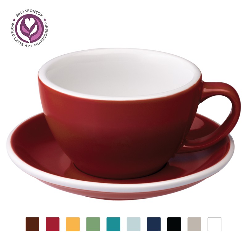 

LOVERAMICS EGG 300ML CAFE LATTE CUP & SAUCER