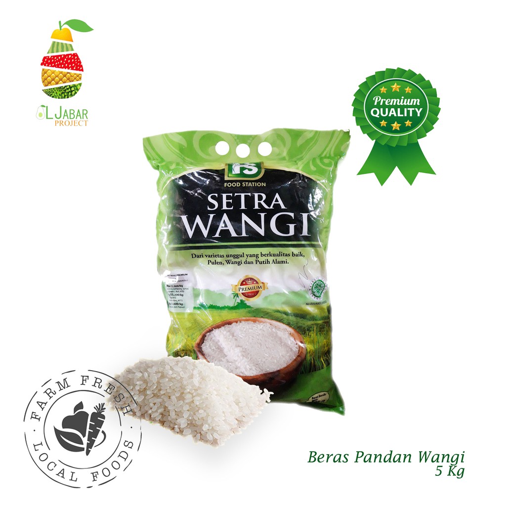 Beras Pandan Wangi 5kg Fs Setra Wangi Beras Pulen Rice Shopee Indonesia