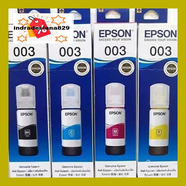 

Indr0Dpp Paket Tinta Epson 003 Original 8D6Indrr