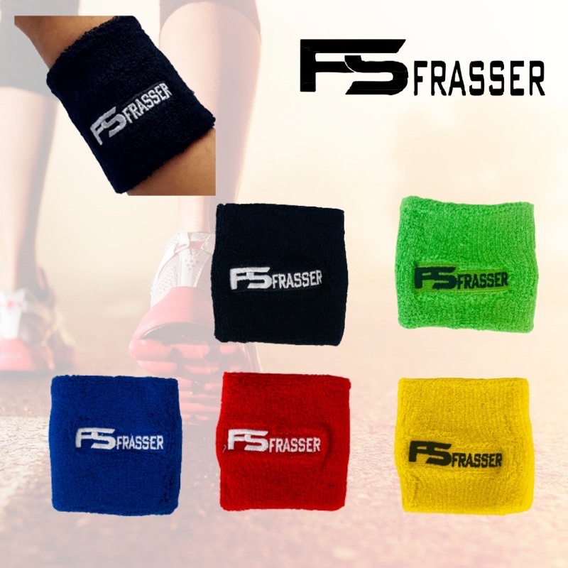 Handuk tangan frasser saat gowes / olahraga Wristband hand band