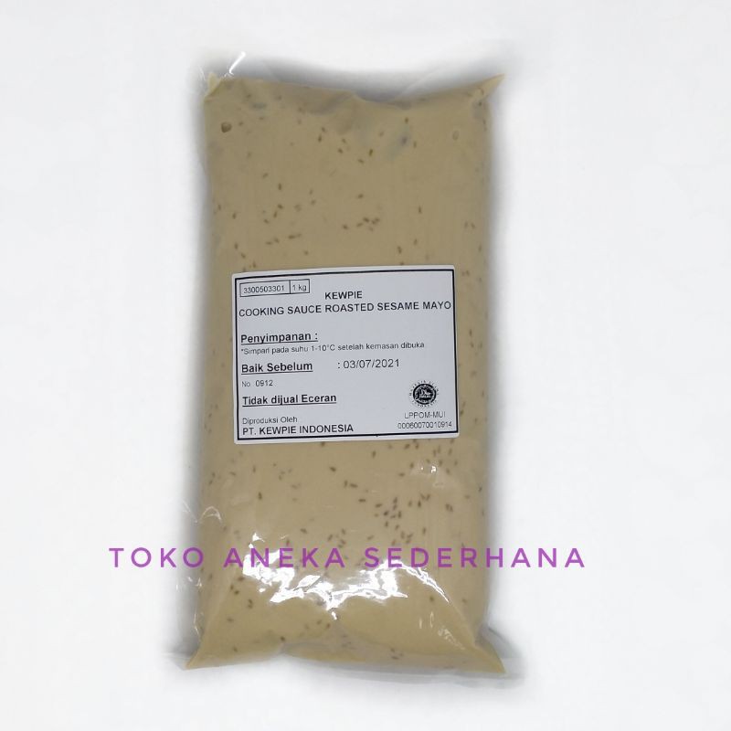 

Kewpie Cooking Sauce Roasted Sesame Mayo 1 kg