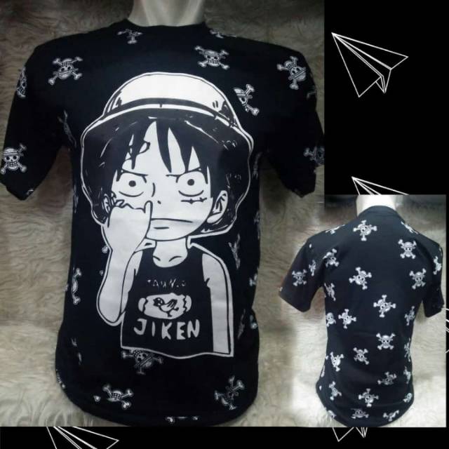 Kaos one piece luffy jiken ngupil