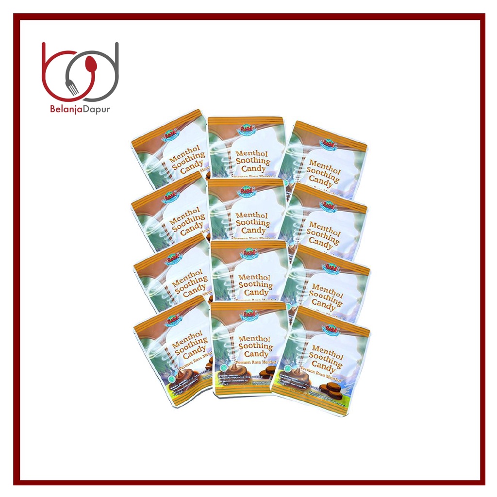 

S&M Menthol Soothing Candy / Permen Mentol / 12 pcs