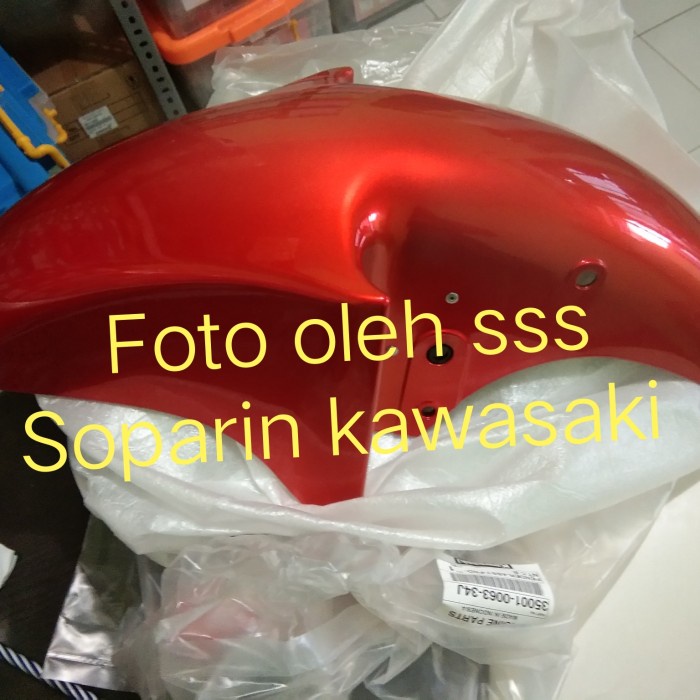 Spakbor Depan Ninja R Orange