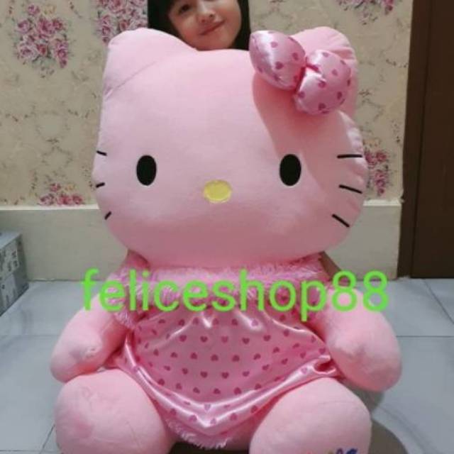 Boneka hello kitty super jumbo