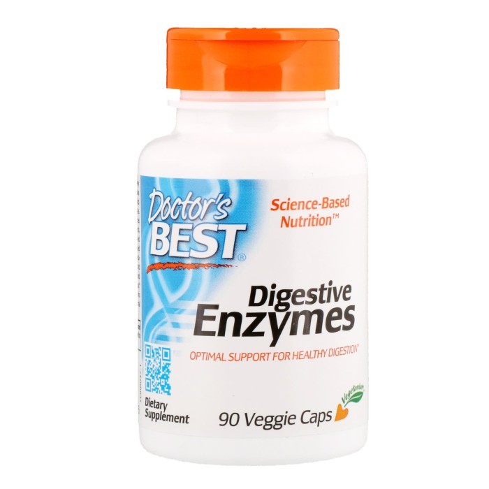 Dr Best Digestive Enzymes 90 Veg Enzim Pencernaan Doctor Best Enzymes