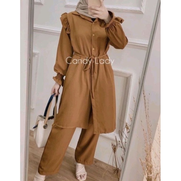 ERDE SET / ONE SET JUMBO XXL - STANDART XL  / YOSIE SET ONESET MOTIF ABSTRAK DAILY SET HOMEWEAR HOMEY SETELAN WANITA MOTIF TIE DYE   ONE SET RAYON-MENDLY MUSTARD XXL