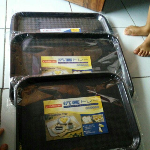 Yoshikawa Nampan Coklat Set Isi 3 Buah