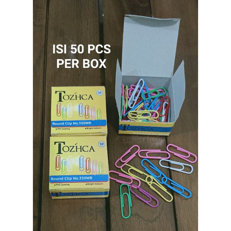 

PAPER CLIP ISI 50 & 100 MURAH WARNA WARNI