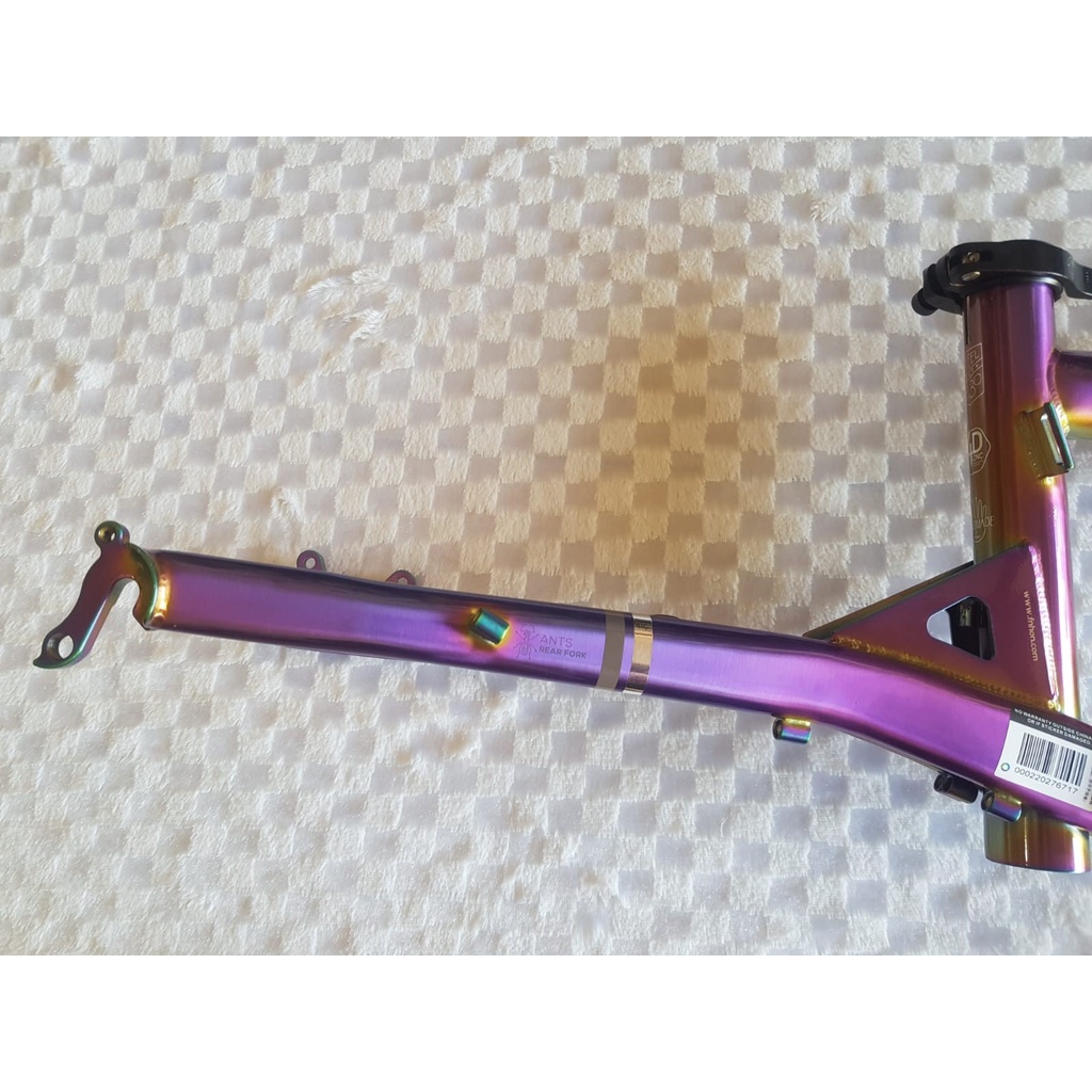 Frame set Fnhon GUST Warna RAINBOW 20 22 inch DISCBRAKE Chromlly