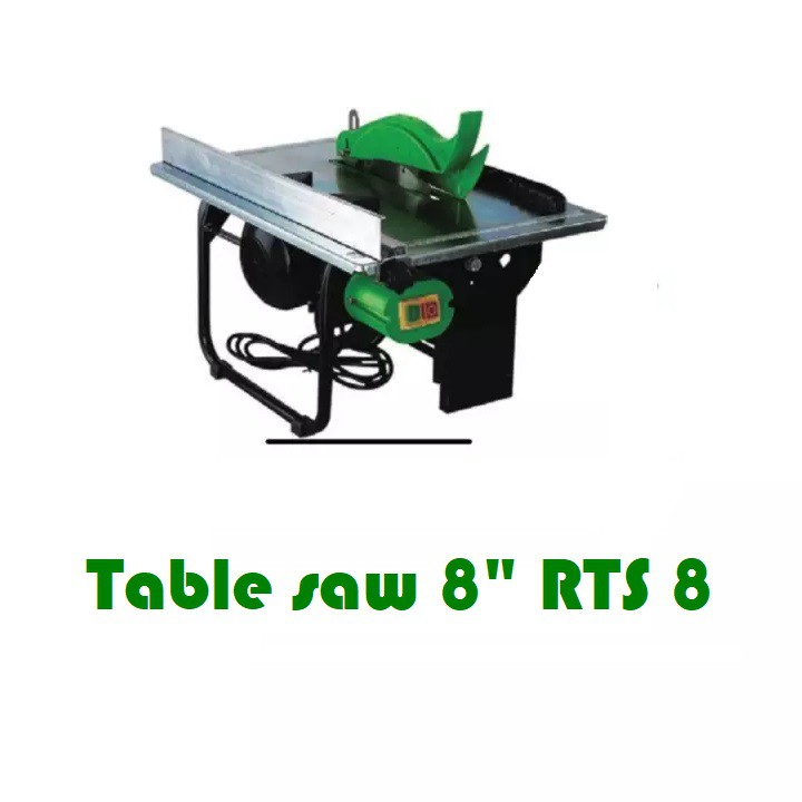 NEW RYU RTS8 Table Saw 8&quot; Meja Gergaji Kayu RTS 8 Table Saw Mesin Gergaji Kayu Meja 8 INCH