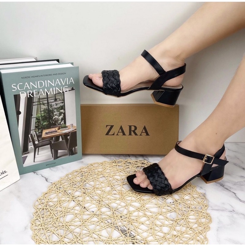 Heels 92822 sepatu sendal wanita import realpict