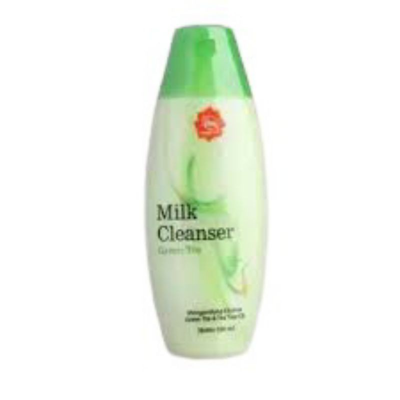 VIVA MILK CLEANSER GREEN TEA PELEMBAB PEMBERSIH MUKA WAJAH KOSMETIK WAJAH COD