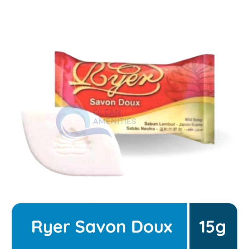 SABUN HOTEL RYER SAVON DAUN 15GR PEARLIZED