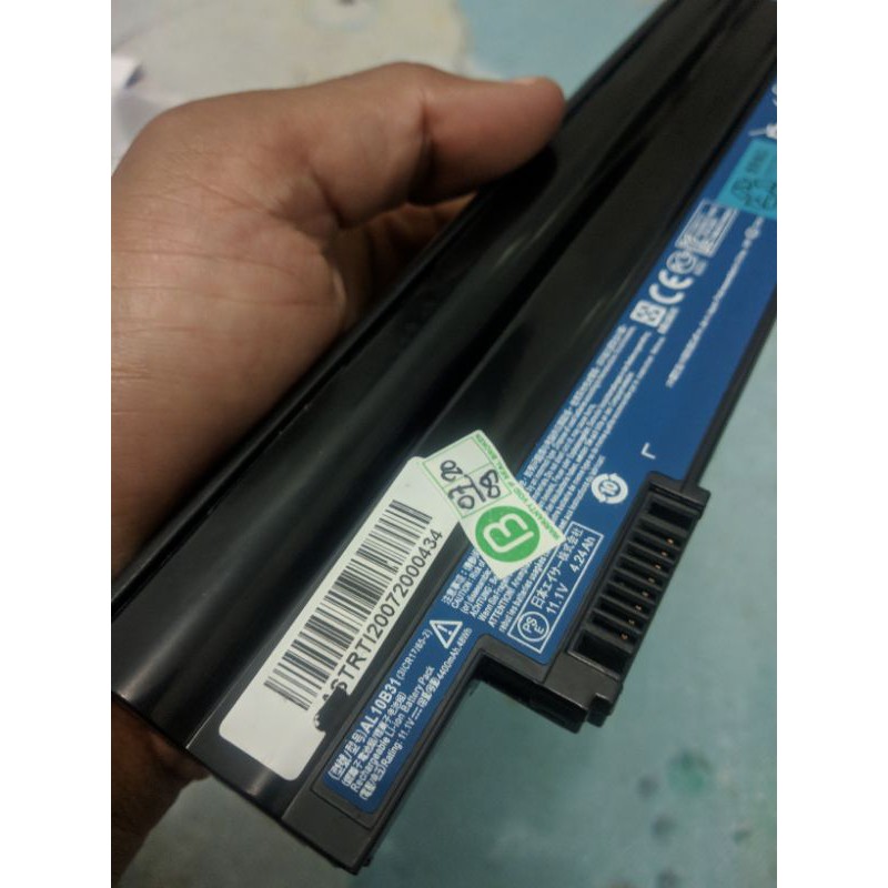 Batre Notebook Acer Aspire One AO722 bekas