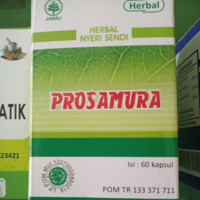 

Kapsul herbal untuk Asam urat rematik nyeri sendi isi 60kapsul
