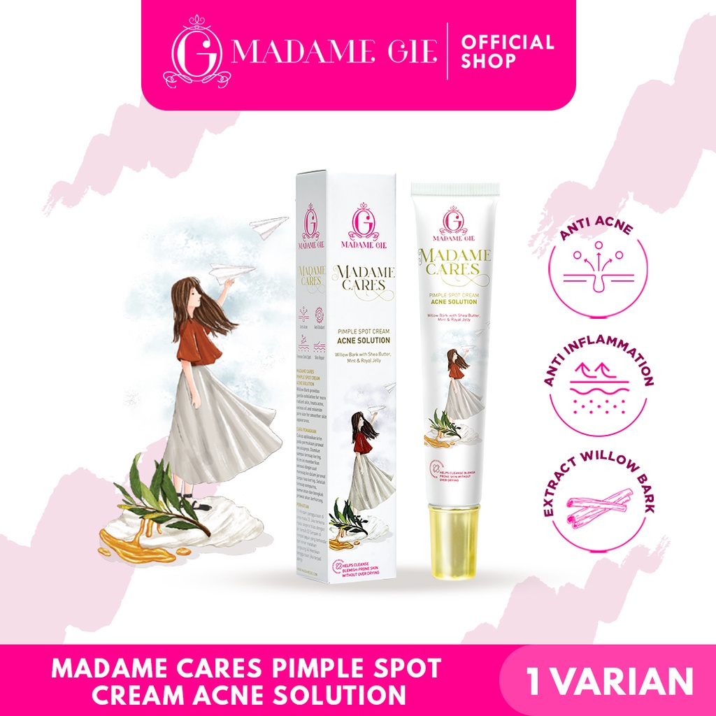 LIZBEAUTY -  Madame Gie Madame Cares Pimple Spot Cream Acne Solution - Skin Care Acne Spot Gel