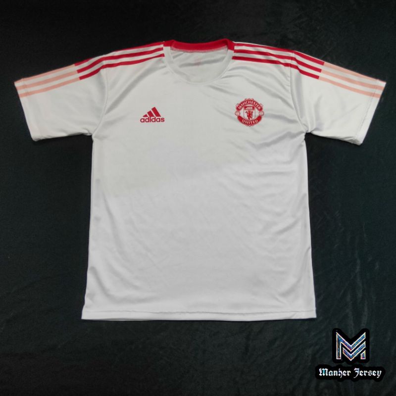 Jersey MU Training Putih 2021 2022 Full Printing Custom