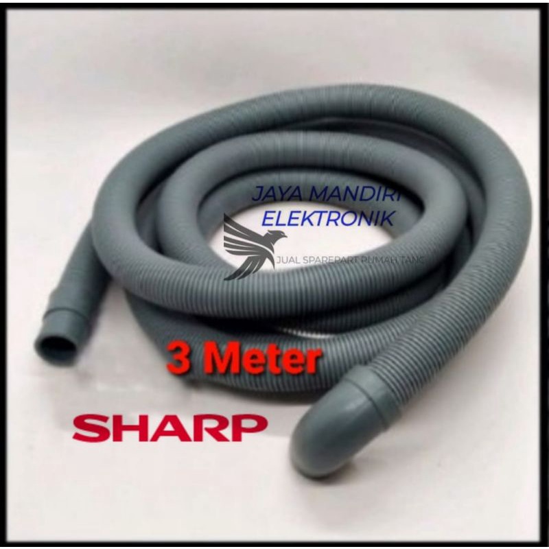 Selang Pembuangan Air Mesin Cuci Sharp Front Loading 3 Meter