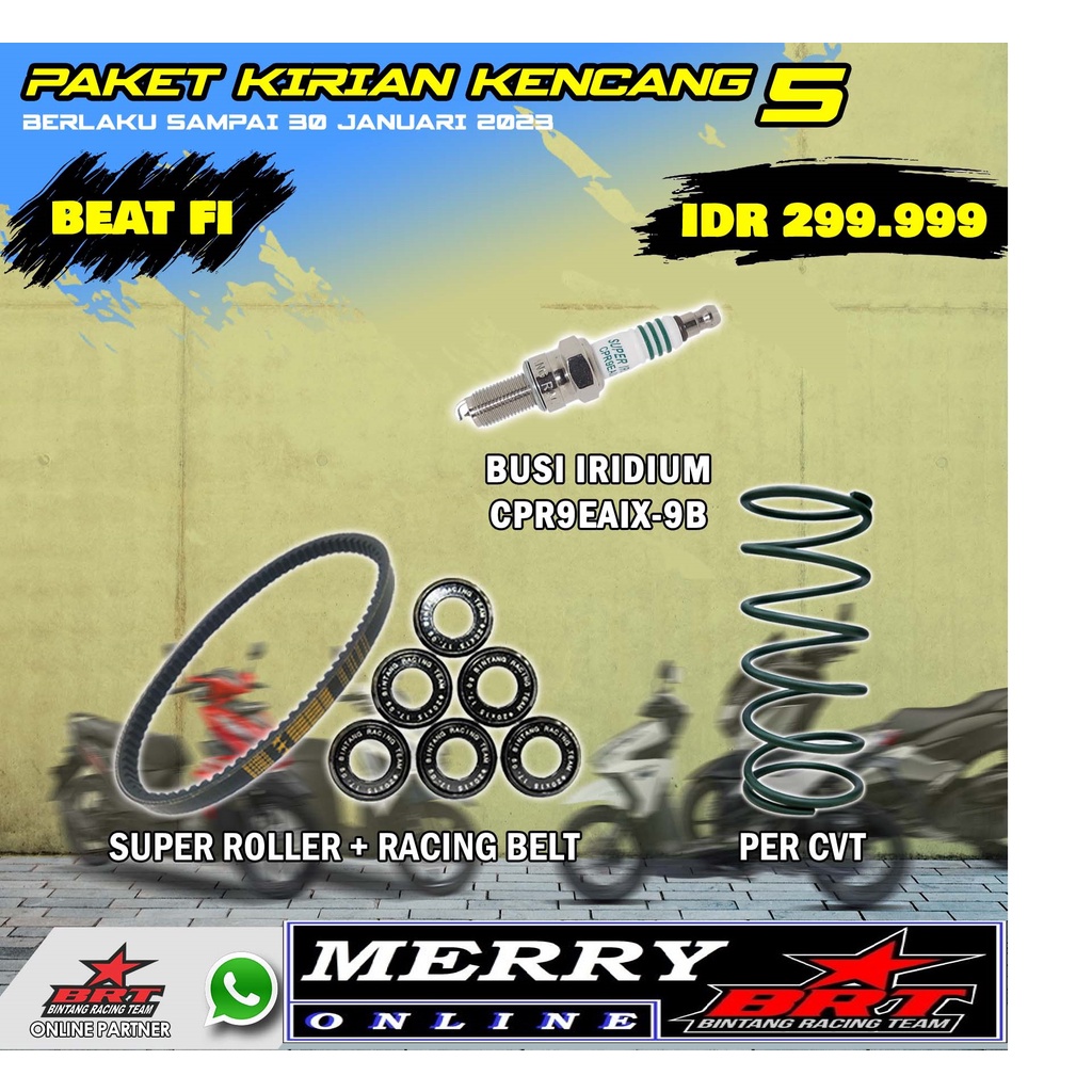 Paket Kirian BRT Beat FI Beat F1 Scoopy FI Beat Scoopy ESP POP