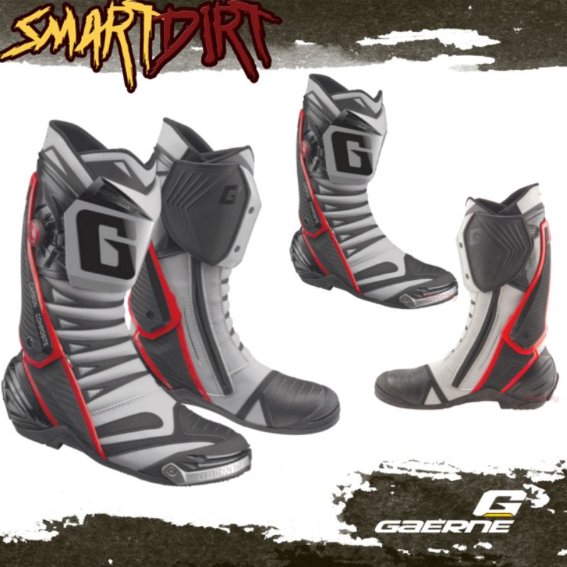 SEPATU BALAP GAERNE GP1 EVO ONROAD . BOOTS BALAP GP1 EVO GAERNE ORIGINAL