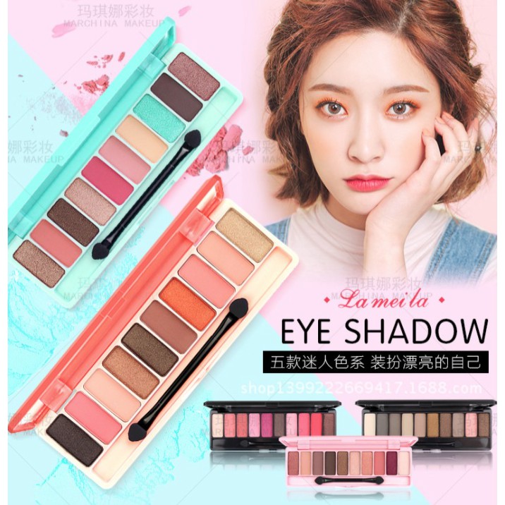 LAMEILA EYESHADOW COLOR EYES PLAY 10 COLOR LA004