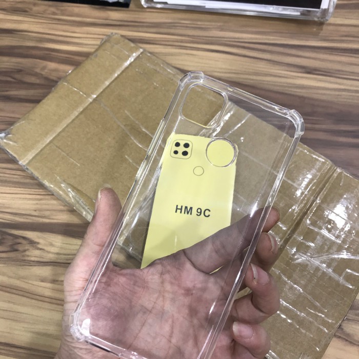 SOFT CASE SILIKONE ANTI CRACK BENING REDMI 9C HARGA GROSIR